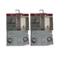 Pack x2 cortinas de 140x240cm con 8 ojales