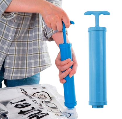 Bomba de succión manual para bolsas de vacío