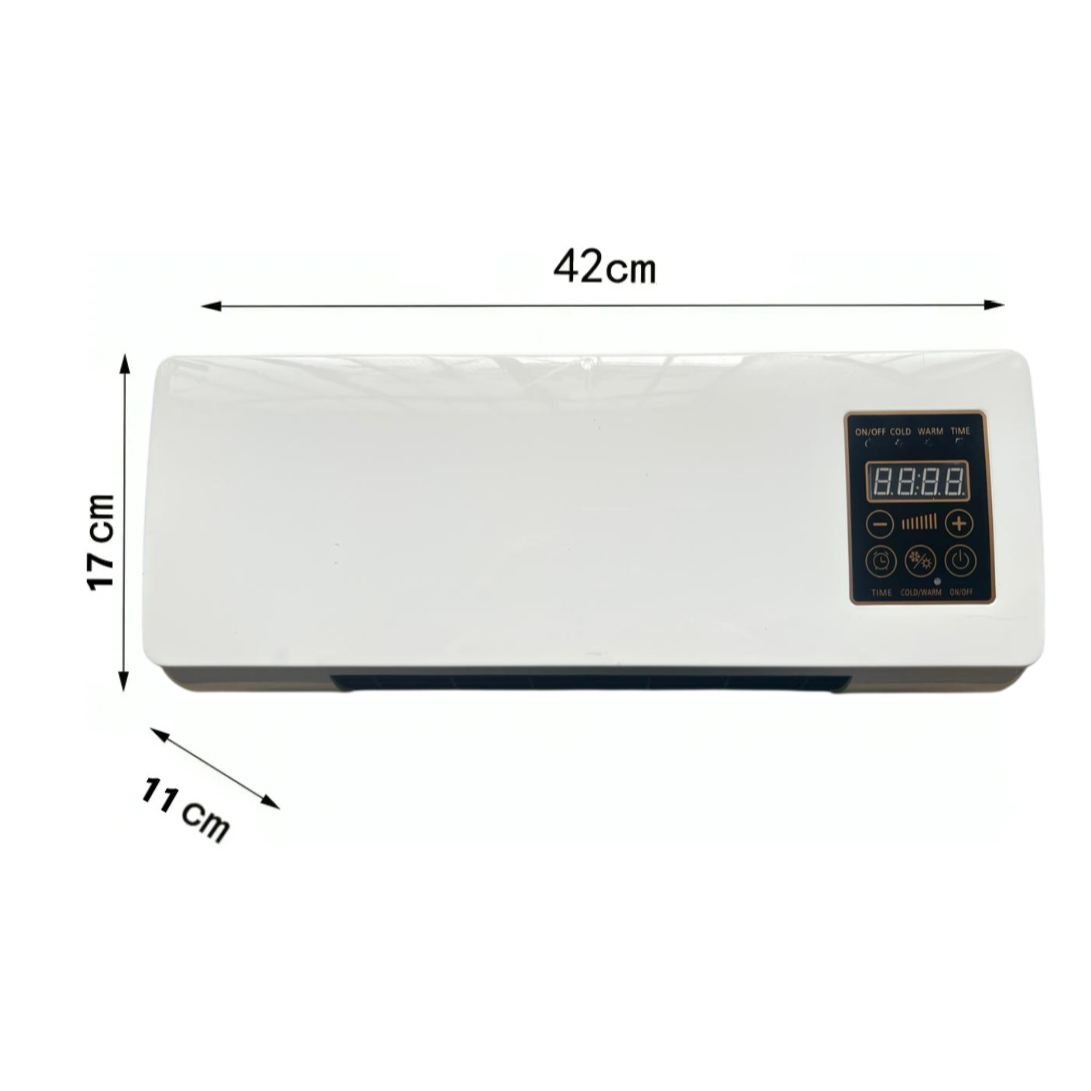 Calefactor Climatizador Eléctrico De Pared 2 En 1
