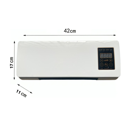 Calefactor Climatizador Eléctrico De Pared 2 En 1