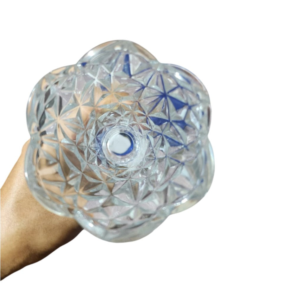 Florero mediano de vidrio