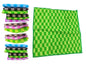 Paños de microfibra 30x30cm cuadros multicolor