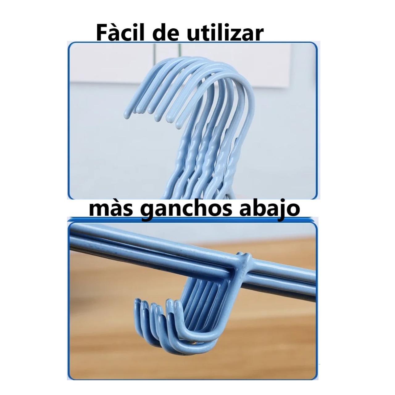 Packs de Ganchos Colgadores Para Ropa