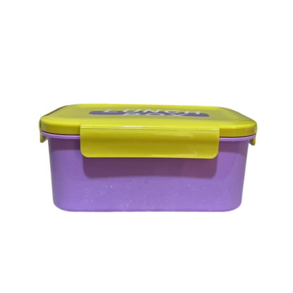 Taper Bento Acero Inoxidable 2 Divisiones 700 ml - Morado Verde