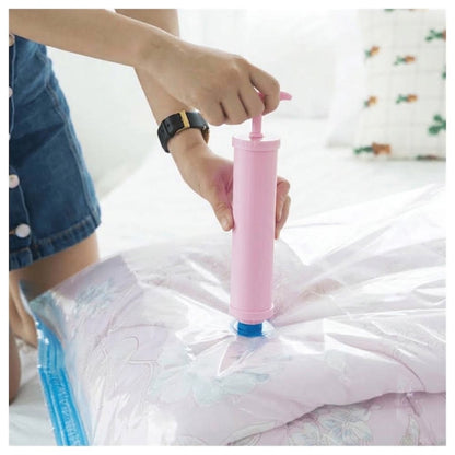 Bomba de succión manual para bolsas de vacío