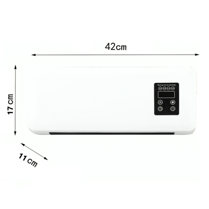 Calefactor Climatizador Eléctrico De Pared 2 En 1 - Frío y Caliente