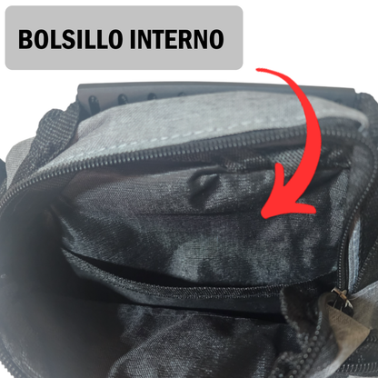 Bandolera Mochila Morral Hombre de nylon