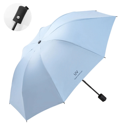 Sombrilla PARAGUAS Portátil Semiautomático con Filtro UV