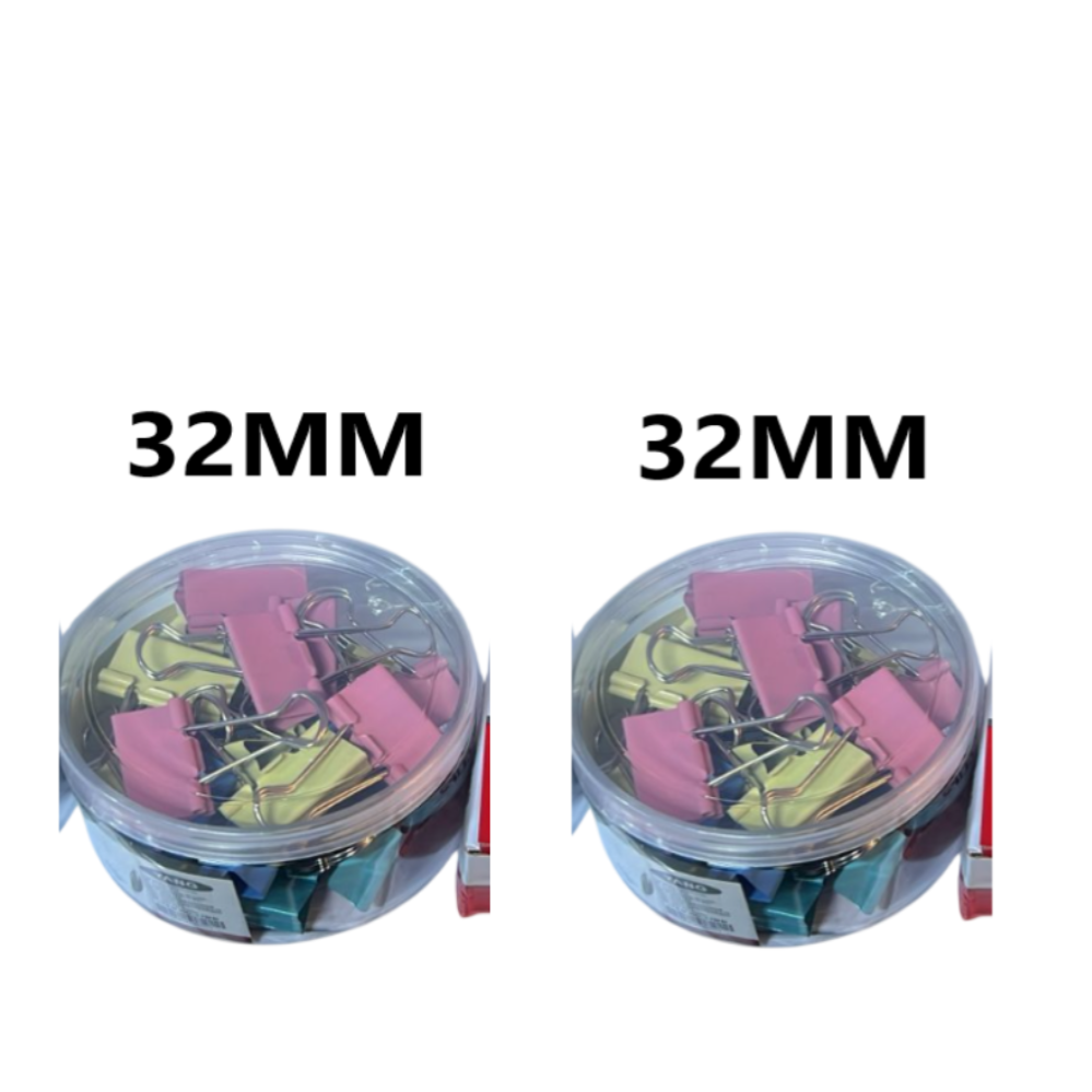 Pack x2 Cajas de Clip para papeles documentos