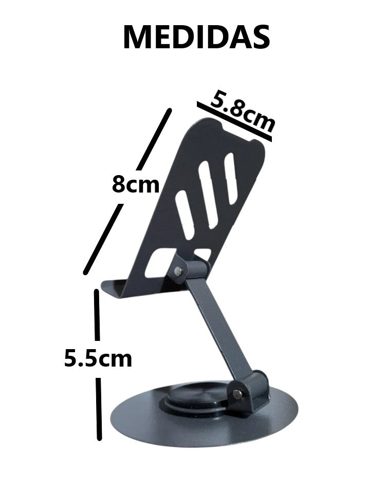 Soporte de telefono gira 360 º para tablet y teléfono