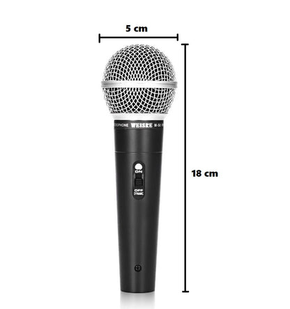 Micrófono de condensador portátil unidireccional WEISRE M-58 - Negro