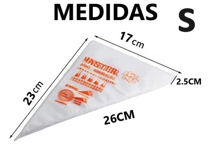 Bolsas de repostería desechables - Talla S