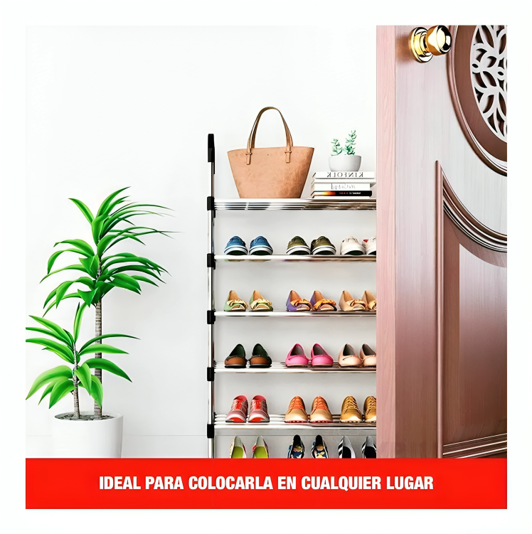 Organizador Estante Zapatero 5 Niveles ROSADO