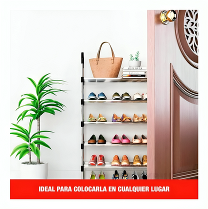 Organizador Estante Zapatero 5 Niveles ROSADO