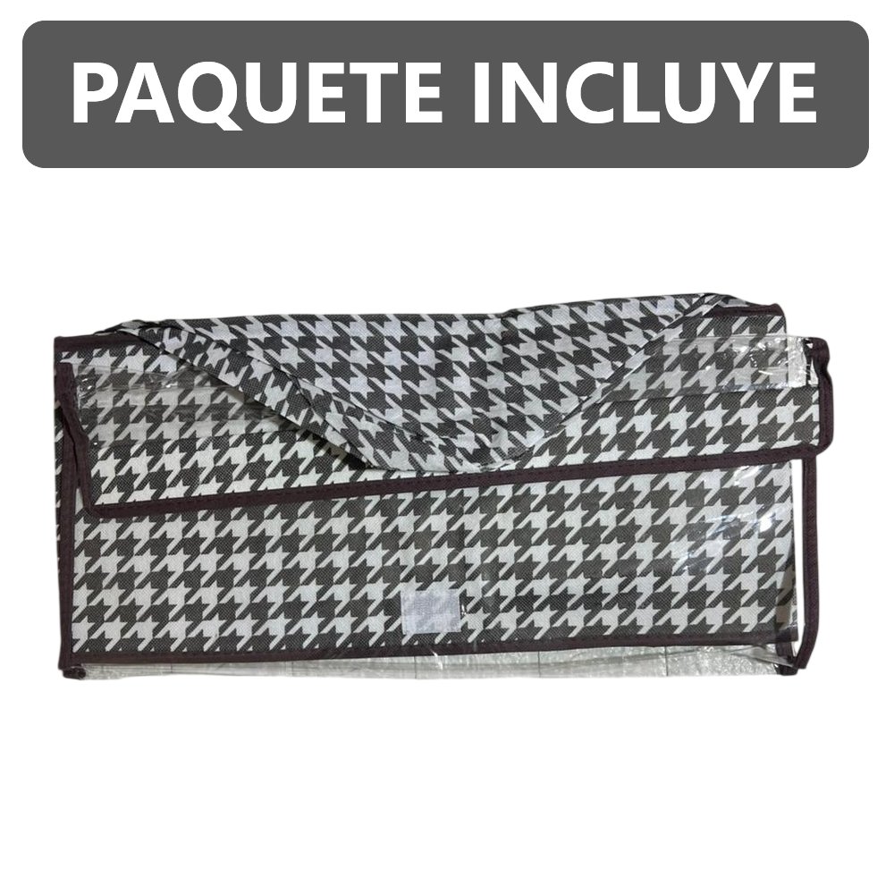 Organizador Caja con tapa para ropa armable - 44 x 30 cm