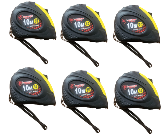 6 Wincha de  10 metros - Amarillo