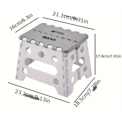 2 Mini sillas banquito 16cm ALTO plegable