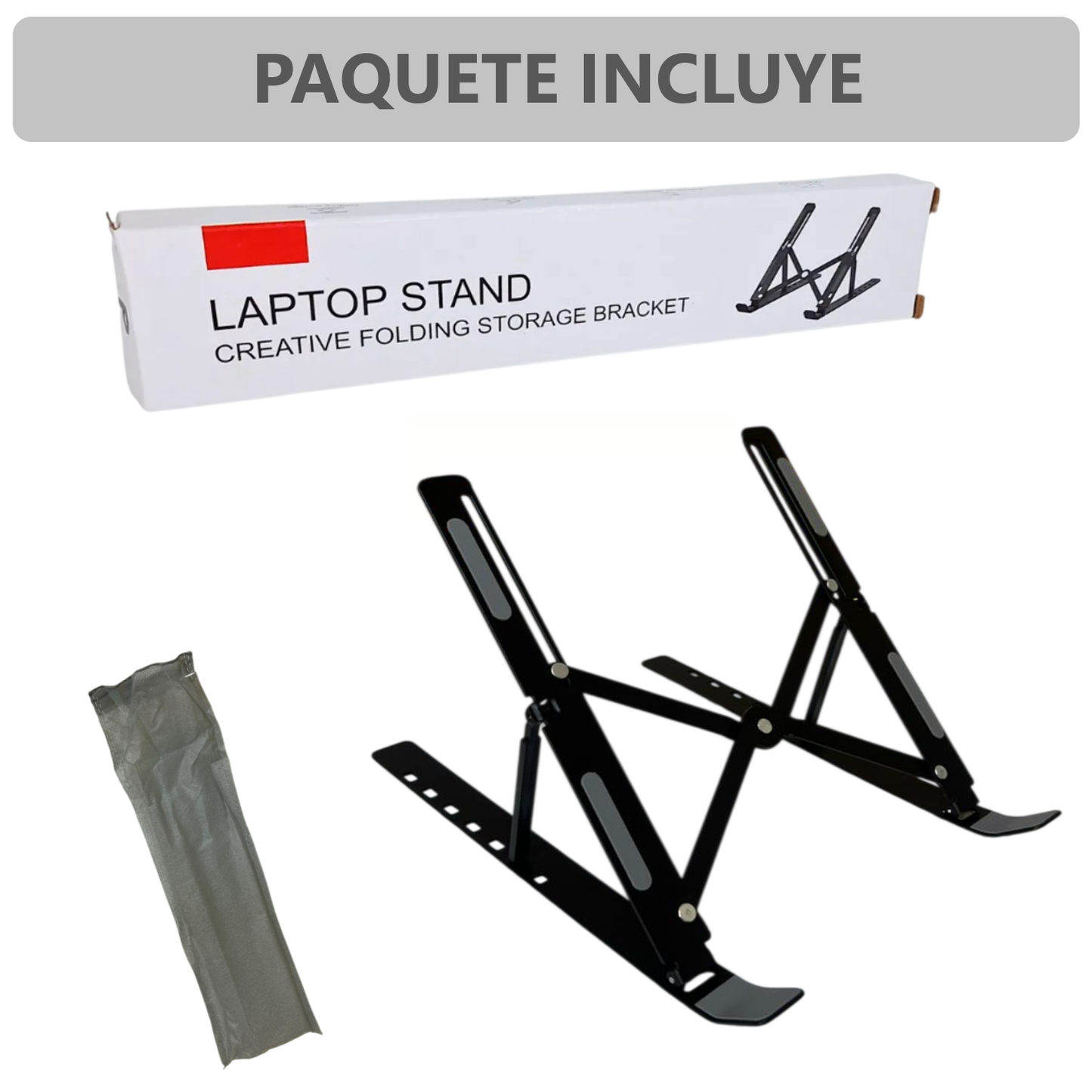 Soporte ajustable portátil 7 niveles para laptop de 8-16 pulgadas