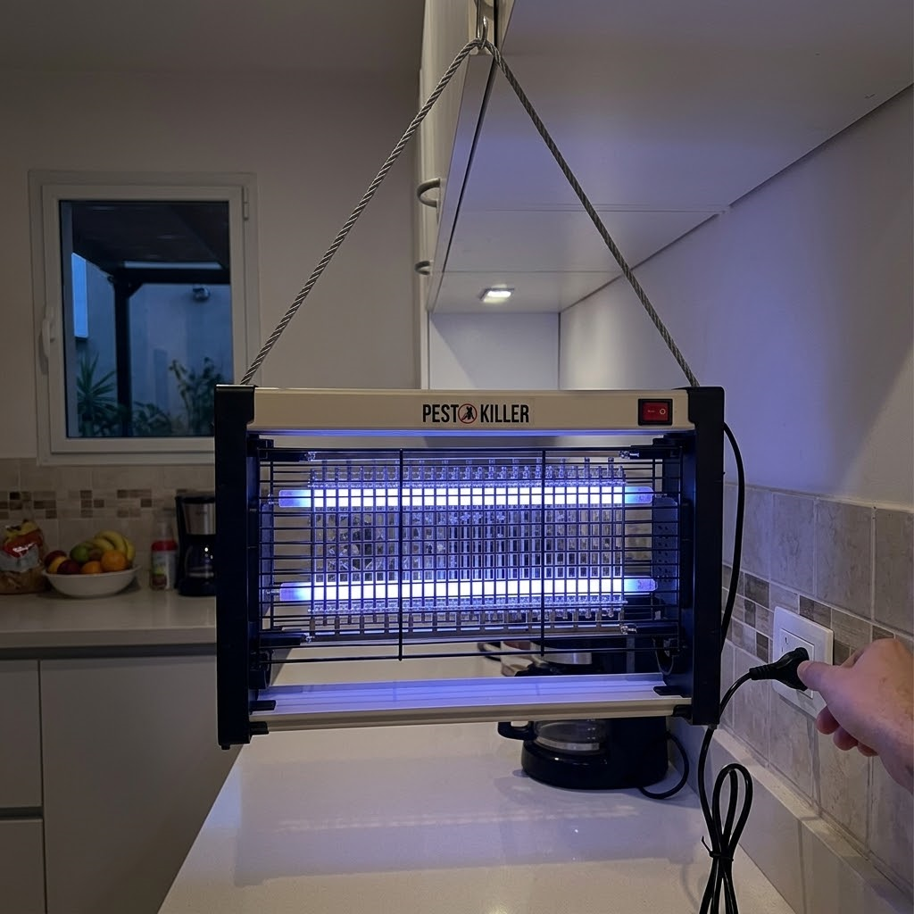 Lámpara Mata Mosquitos LED Anti Insectos