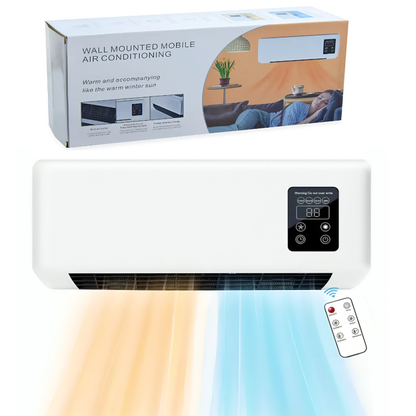 Calefactor Climatizador Eléctrico De Pared 2 En 1 - Frío y Caliente