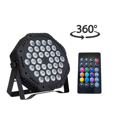 Lámpara Foco 36 LED tipo discoteca para fiesta con giro 360°
