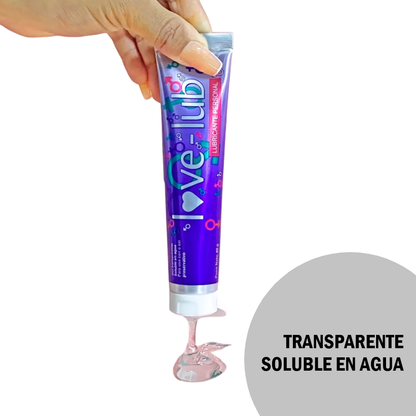 Lubricante Love Lub 120g Seguro y no mancha la ropa