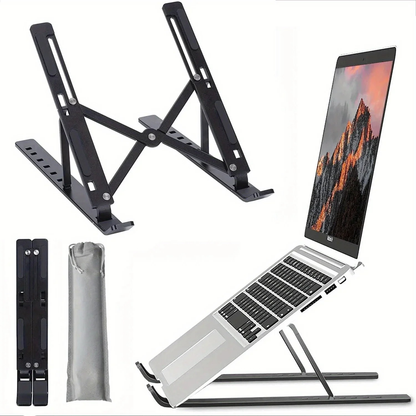 Soporte ajustable portátil 7 niveles para laptop de 8-16 pulgadas