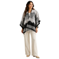 Capa Poncho Pashmina para mujer de invierno Casual / Beige / Talla única