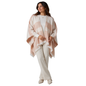 Capa Poncho Pashmina para mujer de invierno Casual / Beige / Talla única
