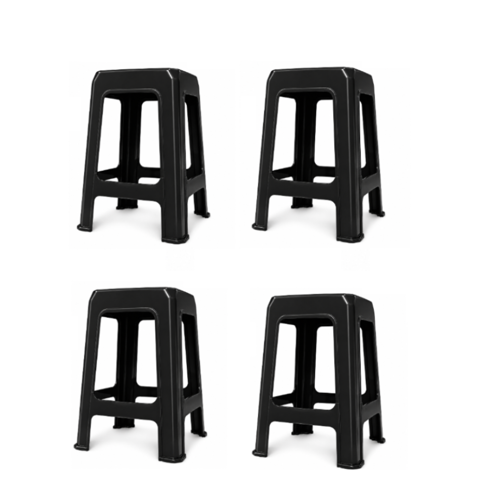 Pack de sillas de NEGRO con 50cm de alto