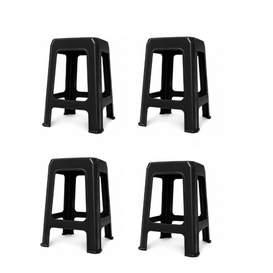 Pack de sillas de NEGRO con 50cm de alto