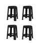 Pack de sillas de NEGRO con 50cm de alto