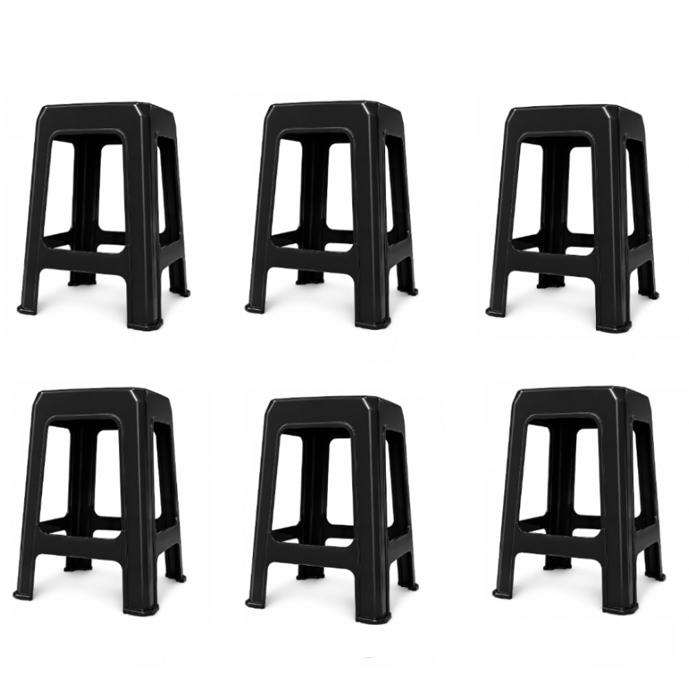 Pack de sillas de NEGRO con 50cm de alto