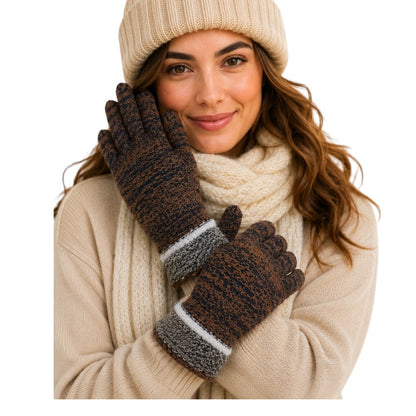 Guantes de invierno Casual Afelpado