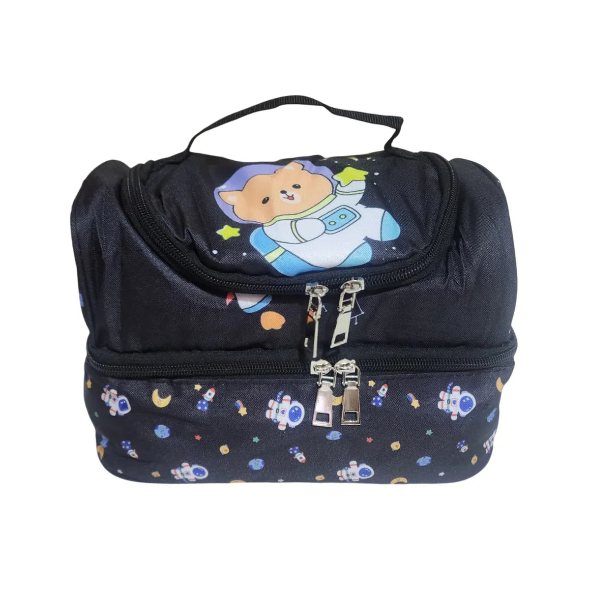Lonchera térmica infantil con doble compartimento - Diseño Kawaii