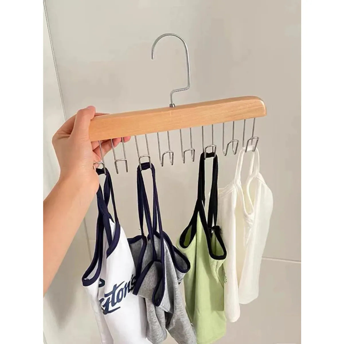 Pack x2 ganchos para ropa perchas colgadores organizadores