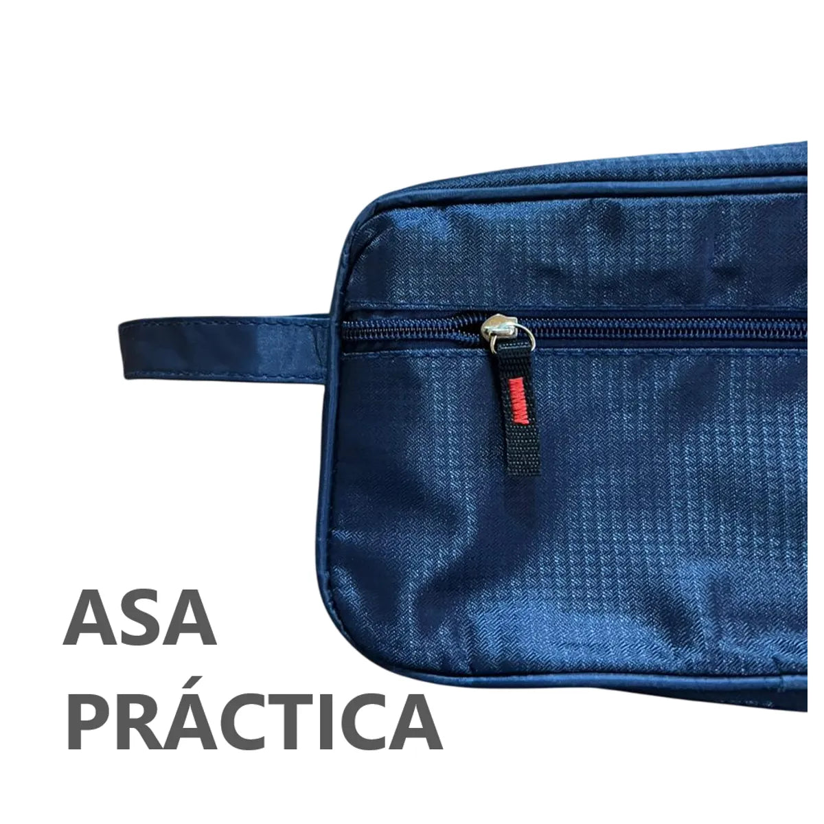 Neceser Organizador de Viaje con Asa Diseño Color Entero