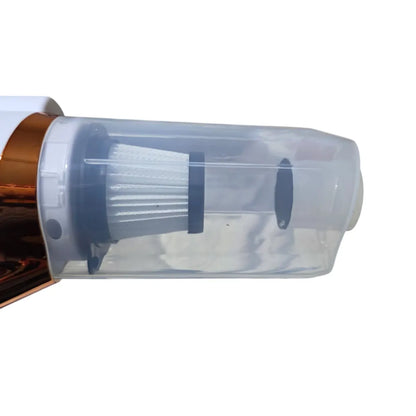 Aspiradora con dispensador y Microfibra Lavable