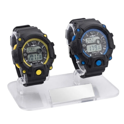 Pack x2 relojes pulsera con luz cronómetro y fecha - 1C