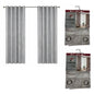 Pack x2 cortinas de 140x240cm con 8 ojales - Dorado viejo 39