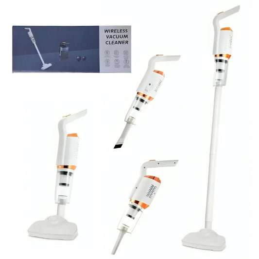 Aspiradora con dispensador y Microfibra Lavable