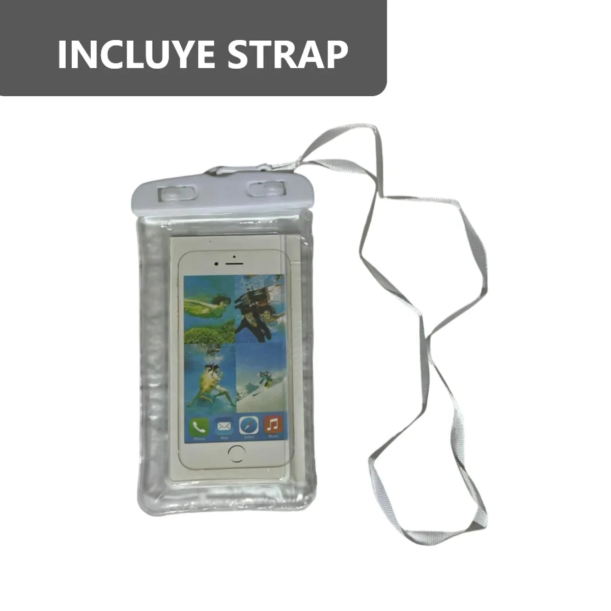 Funda de teléfono impermeable