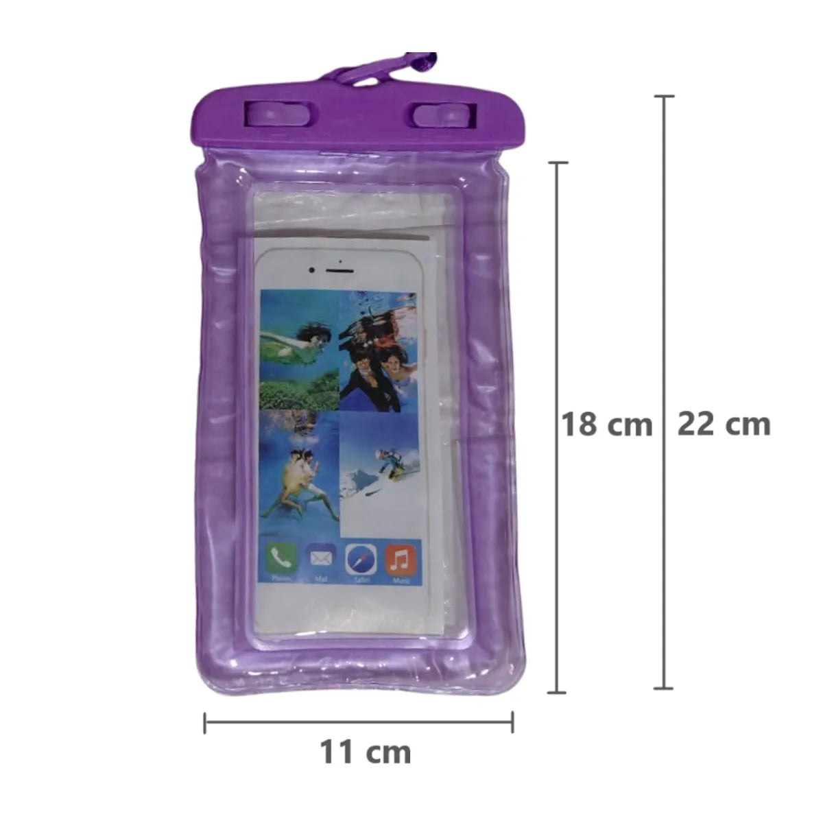 Funda de teléfono impermeable