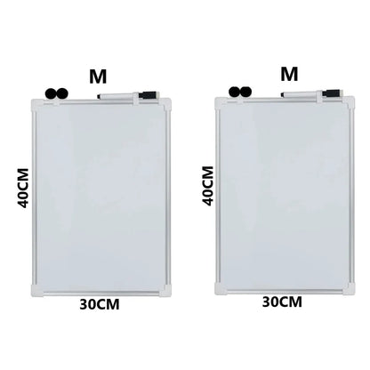Kit 2 Pizarra blanca doble cara M - 40x30