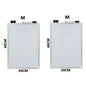 Kit 2 Pizarra blanca doble cara M - 40x30