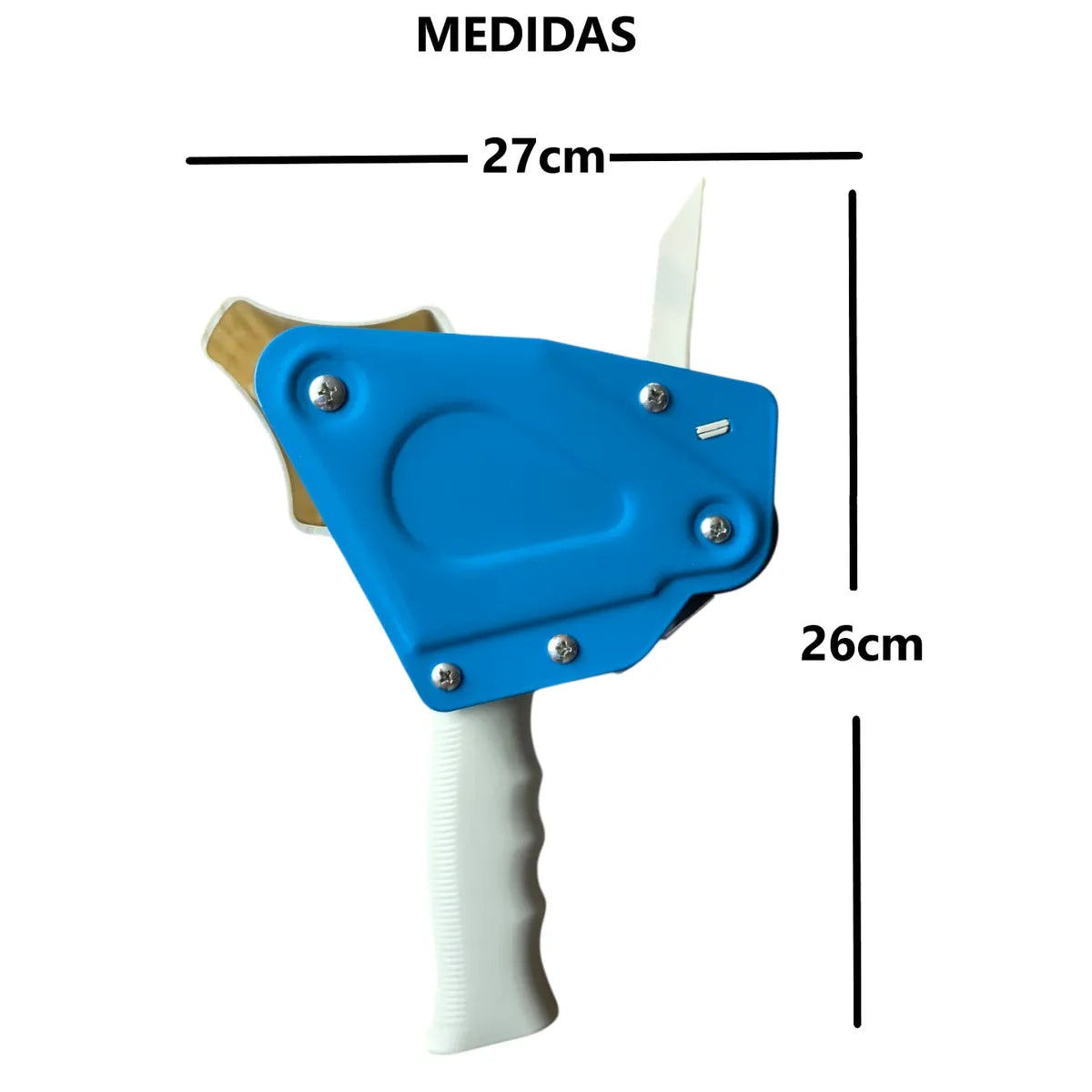 Dispensador de cinta de embalar - AZUL