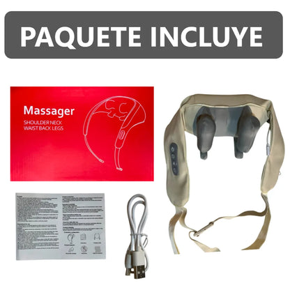 Masajeador Cervical de Cuello Alivio y Relajación en Cualquier Momento