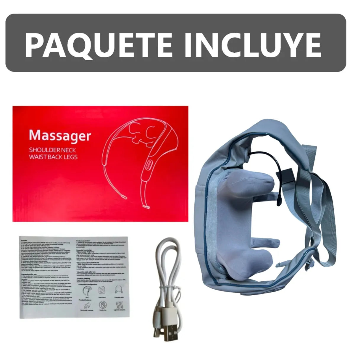 Masajeador Cervical de Cuello Alivio y Relajación en Cualquier Momento