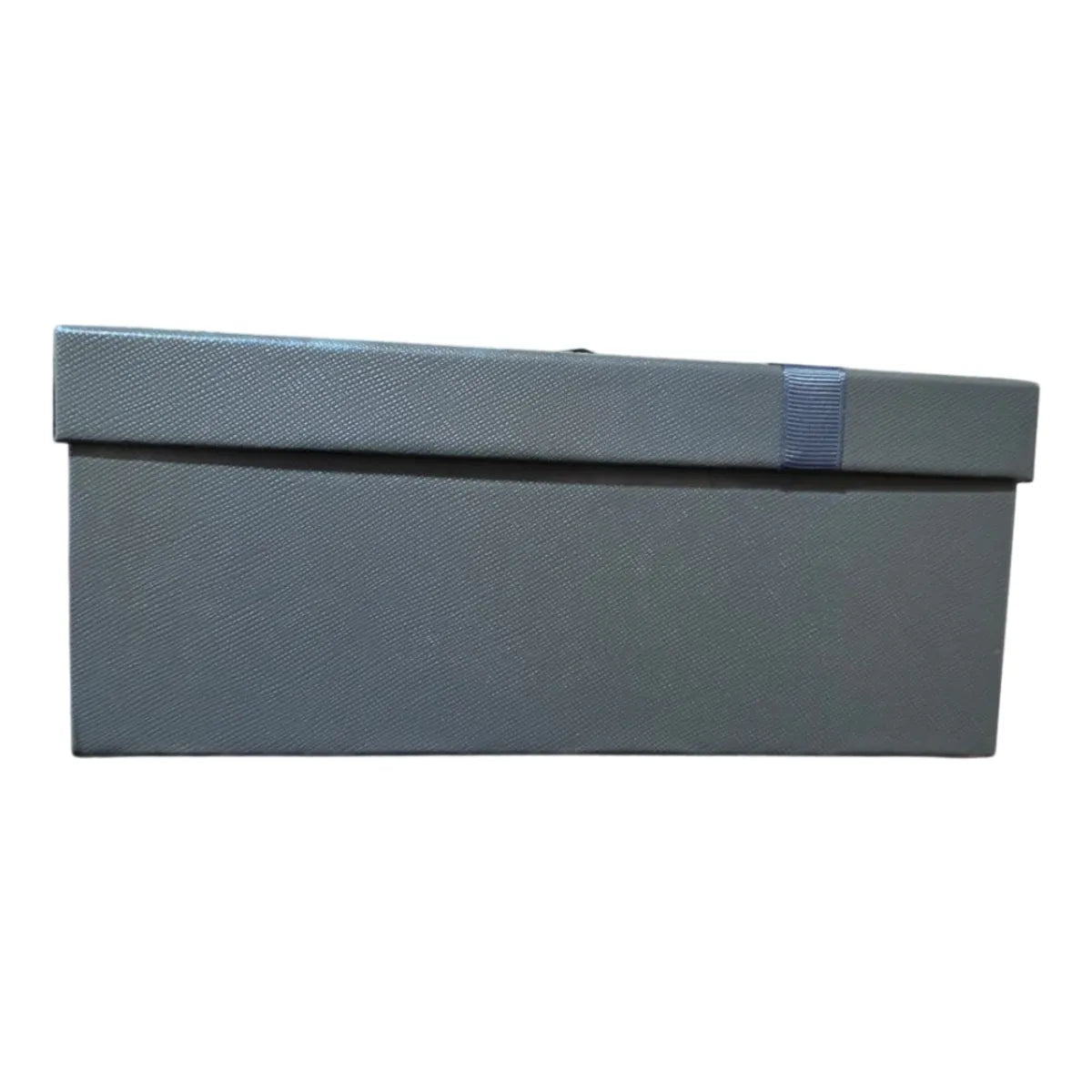 Set de 3 Cajas de Regalo Rectangulares Gris con Lazo de Satén y Detalles Dorados - 23 x 15 cm
