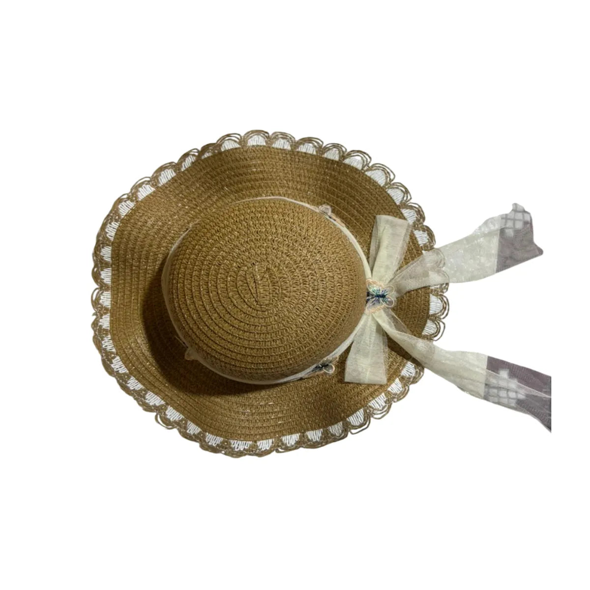 Sombrero para el sol de ala ancha para niñas